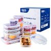 Food Storage Containers with Lids, Airtight Sets for Healthy Diet, Vegetables, Snacks & Fruits - BPA Free & Leakproof, Perfect for On-the-Go Storage
