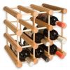 J.K. Adams Ash Wood 12-Bottle Wine Rack, Natural