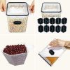 Large Airtight Food Storage Containers - Estmoon Cereal Storage Container Kitchen