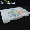 ERMAKOVA 27.5cm Hard Plastic Transparent Battery Organizer Battery