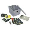 ATBAY File Storage Box with lids Large Capacity Office File Organizer