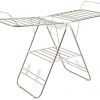 Heavy Duty Laundry Drying Rack- Stainless Steel Clothing Shelf for Indoor and Outdoor Use Best Used for Shirts Pants Towels Shoes by Everyday Home