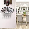 Sorbus Wine Bottle Stemware Glass Rack Wall Mounted - Bordeaux Chateau Style