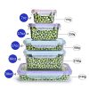 Food Storage Containers with Lids, Airtight Sets for Healthy Diet, Vegetables, Snacks & Fruits - BPA Free & Leakproof, Perfect for On-the-Go Storage