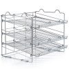 Sagler Chrome Stackable Can Organizer - Maximize Kitchen Storage with Easy-to-Stack Can Rack, Holds up to 36 Cans