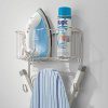 Wall Mount Ironing Board Holder - Streamlined Laundry Room Storage for Iron, Board, and Supplies