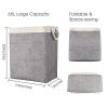 DYD Laundry Basket with Handles Linen Hampers for Laundry Storage Baskets