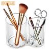 Choose Funny Acrylic Round Office Containers Transparent Cosmetics Organizer