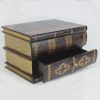 Elegance Redefined: Home Antique Wooden Book Decorative Storage Box for Timeless Organization