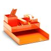 Poppin All Set, Desk Collection Set, Orange