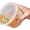 DuraHome BPA-Free Round Food Storage Containers – Leakproof, Stackable, and Perfect for Meal Prep & Organization! 🥗
