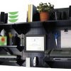 Wall Control 10-OFC-300 BB Office Wall Mount Desk Storage and Organization Kit, Black