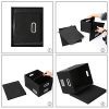 SUPERJARE Updated File Box for Hanging Files | Set of 2 | Storage Office Box