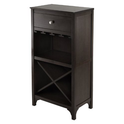Winsome 92745 Ancona Wine Storage, Dark Espresso