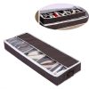 High Quality Multi-purpose Shoes Organizer Storage Shoe Case Coffee Bamboo