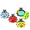 FHEAL Cute Ladybug Soap Box Bathroom Drain Soap Holder Kitchen Sponge