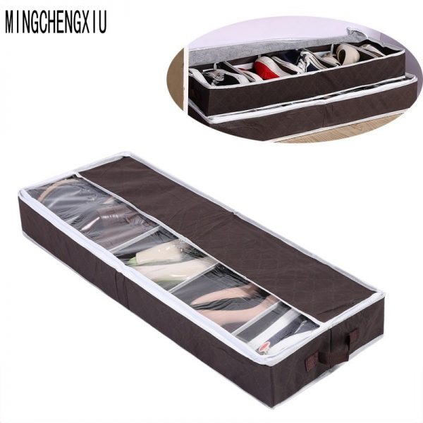 High quality Non-woven shoe bag storage boxes Wall cabinet closet organizer