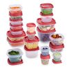 Rubbermaid 2065352 Easy Find Lids Food Storage Container, 42 Piece