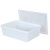 Fish Tubs/Food Storage Bins 25lb 11.5" x 15.5" x 5" (Pack of 10 Combos)