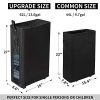 ZERO JET LAG 27" Slim Laundry Hamper Large Tall Laundry Basket on Wheels