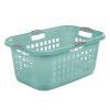 Sterilite 12167906, 2 Bushel 71 L Ultra Laundry Basket, Aqua Chrome