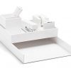 Poppin All Set, Desk Collection Set, White