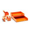 Poppin All Set, Desk Collection Set, Orange
