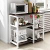 Soges 3-Tier Kitchen Baker's Rack Utility Microwave Oven Stand Storage Cart