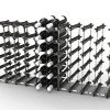 50 NOOK Wine Rack - Easy 2 Step Assembly – Capacity: 60 Bottles