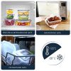 10 Pack Food Storage Containers for Food Preparation, Lunch and Leftovers