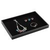 Organize & Display: Stackable Jewelry Tray Set in Black Velvet
