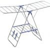 Sunbeam Folding and Collapsible Indoor and Outdoors Clothes Drying Rack, Silver