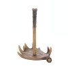 Towel holder table dispenser Rustic Deer antler country statue counter paper