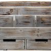 Vintage Rustic Wooden Office Desk Organizer & Mail Rack for Desktop