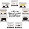 2Fold Supply Stainless Steel Pencil Dispenser - For Bulk Pencil Storage