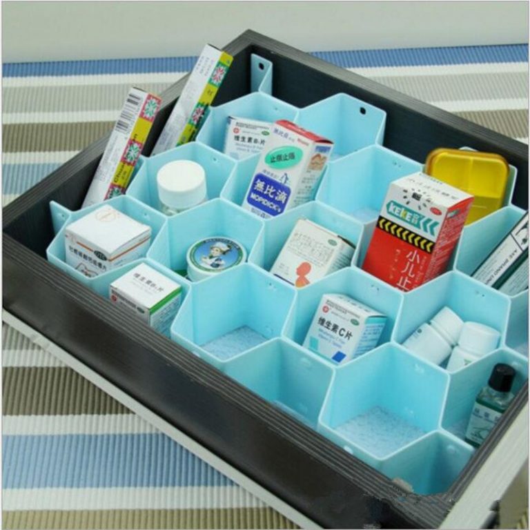 2016 Drawer Divider Storage Bra Box Makeup Organizer Closet Necktie Underwear Socks Home Storage Container Home Storage Box