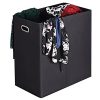 MaidMAX Double Laundry Hamper with Magnetic Lid, 2 Removable Liners