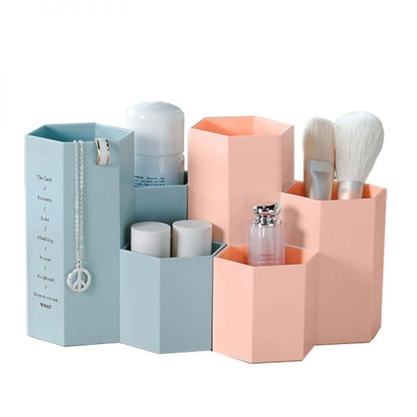 Office Organizer Box Makeup Cosmetic Holder Make Up Tools Storage Boxes