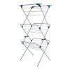 minky Trio Concertina Plus Drying Rack, 49', Silver