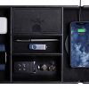 Oliver Legato Valet Tray for Men – Desk Organizer Tray with Smartphone Charging
