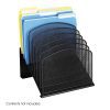 Mesh 8-Tier Vertical Desktop Organizer - Efficient File and Document Storage Solution