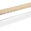 Whitmor Supreme Sink Shelf - Multiuse Organizer - Wood and Chrome