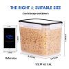Airtight Food Storage Containers - Keep Your Kitchen Organized and Your Food Fresh!