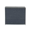 Household Essentials ML-7245 Wicker 3 Compartment Laundry Sorter