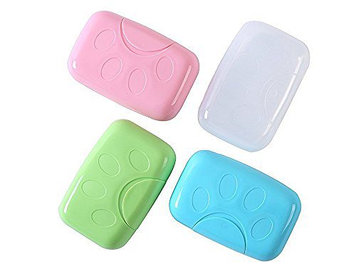 Efivs Arts Plastic Soap Case Holder