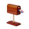 Hearthside Classics Handcrafted Cedar Mailbox Stamp Roll Dispenser