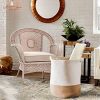Extra Large Woven Storage Baskets | 18" x 14" Decorative Blanket Basket