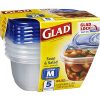 Glad Soup and Salad Containers: Perfectly Sized, Leak-Proof Lunch On-the-Go!