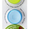 Humangear GoTubb, 3-Pack, Small (0.4oz), Clear/Green/Blue