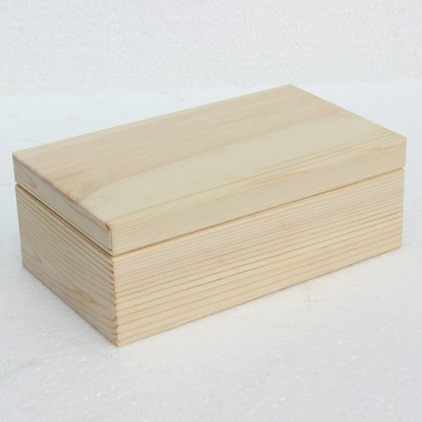 Storage wooden box packaging process ditty-bag desktop receive arrange box